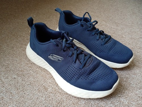 Sketchers lite foam blue - sketchers, uk