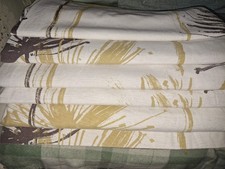 NEXT Ochre Eyelet Curtains 168 x 228  (66 x 90)  vgc