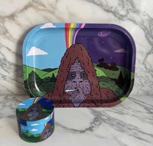 2pc sassy metal rolling tray - rolling, &
