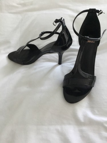 Faith black bar shoes - ,