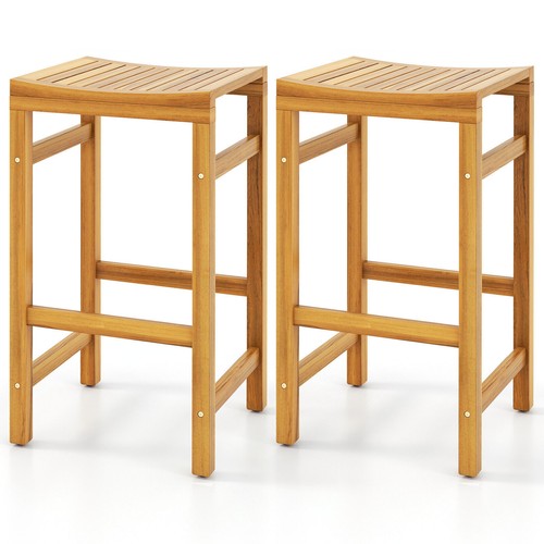 Bar stool set acacia wood - bar,