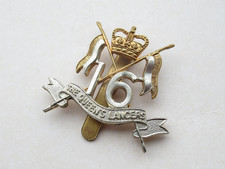 16th Queen's Lancers Cap Badge