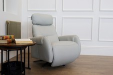 Barker & Stonehouse Turin Reclining + Twister Base + Adjustable Headrest Chair