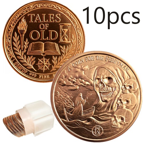 Ferryman skull design 1oz - design,