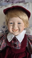 Vintage Porcelain Doll Boy
