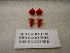 LAMBRETTA 4 RED REAR RUBBER