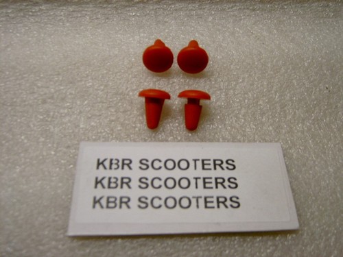 Lambretta red rear rubber - lambretta,