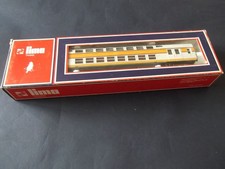 LIMA 9231 SNCF Double Decker Coach carriage - HO scale - boxed - VINTAGE