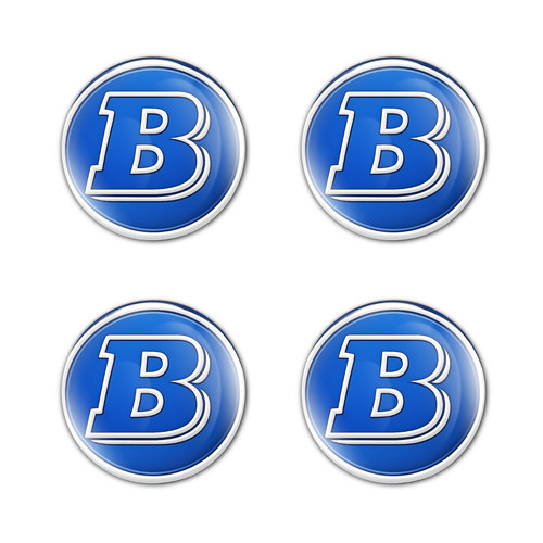 Brabus logo stickers set - brabus,