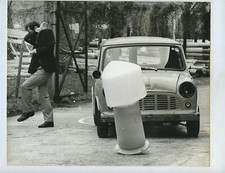 Shatter Proof Plastic Bollard - Road Safety Demonstration Austin Mini 1972 