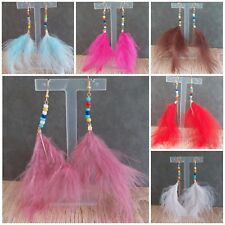 Feather Earrings with