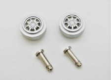 NEW Scalextric W9544 Front Minilite Wheels Pins For Classic Mini Cooper