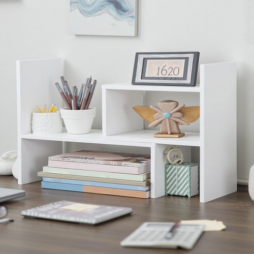Desktop bookshelf adjustable - bookshelf,