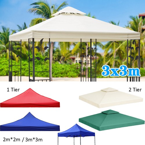 2x2m 3x3m garden gazebo top - 3x3m,