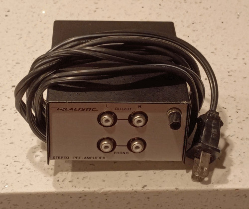Realistic phono preamp model - phono,