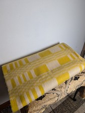 Vintage Reclaimed Check Yellow