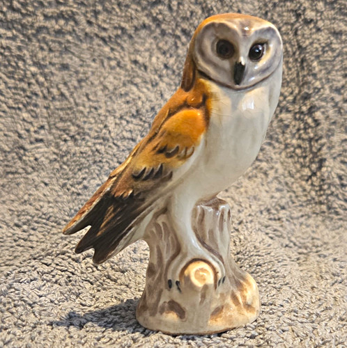 Goebel ceramic owl figurine - ceramic,