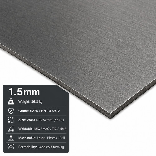 5mm mild steel - mild, ft