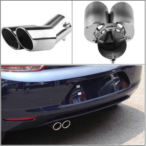 Stainless steel dual exhaust - stainless-steel,
