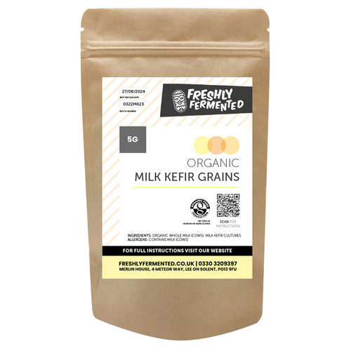 Organic milk kefir grains - organic,