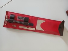 Vintage Gillette Mens Metal Razor Blades Nail File Mirror Leather Vanity Kit