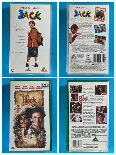 Robin williams vhs bundle - williams,