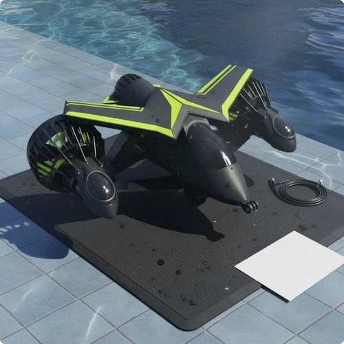 Underwater propulsion scooter - underwater,