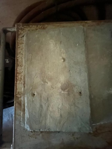 Slate roofing tiles pre - roofing,