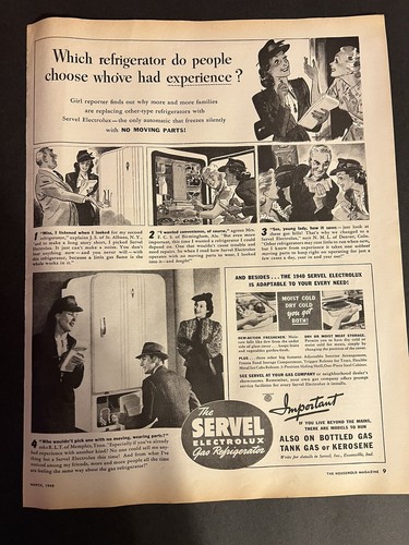 Vtg 1940 servel electrolux - 1940,