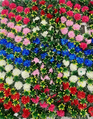 37x artificial flower - artificial, wall