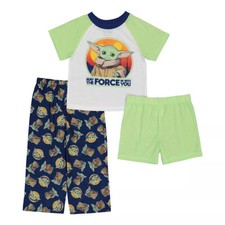 NWT BABY YODA Pajamas Size 3