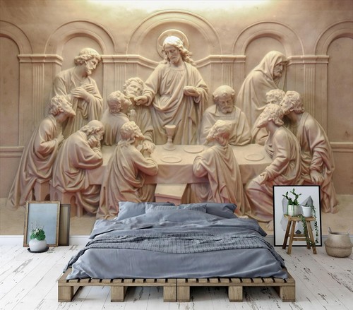 The last supper sculpture - last,