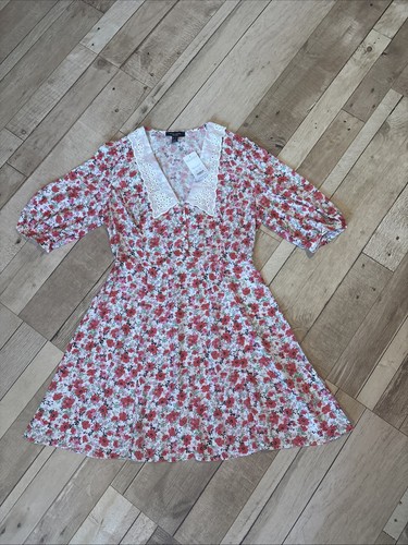 Floral print cute collar - cute,