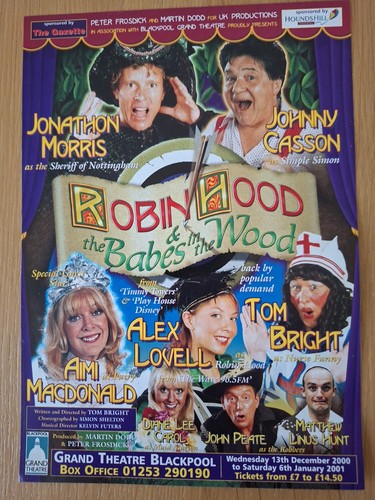 2000 blackpool grand panto - 2000-01,
