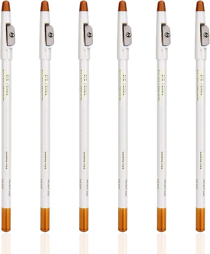 Barber pencil 6pcs white - barber,
