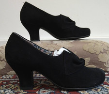 Hotter Donna Court Shoes Black