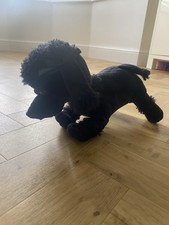 Beautiful Kandy Toys Poodle Plushy Soft Toy, Black, Pre Owned