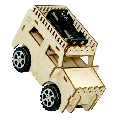 Wooden car model kit - car, diy