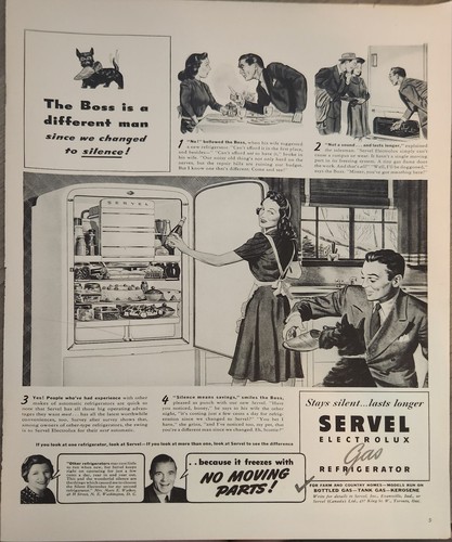 1941 servel electrolux - servel,