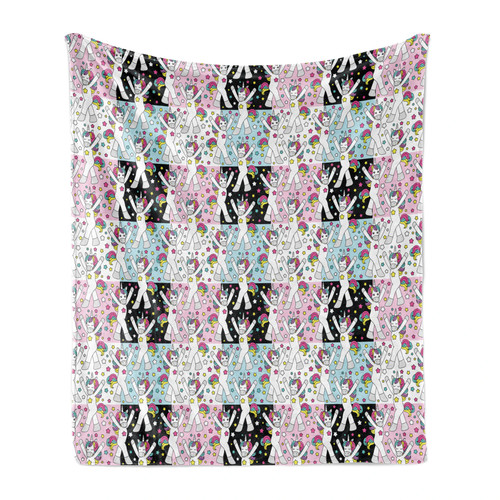 Unicorn party soft - unicorn, flannel