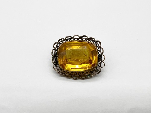 Antique victorian citrine - victorian,