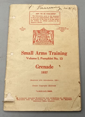Small arms training vol1 - small,