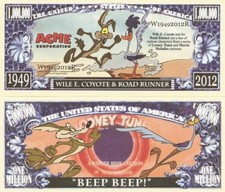 Wile E Coyote and Road Runner