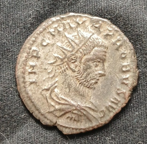 Ancient roman bronze coin - roman,
