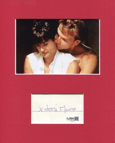 Demi moore ghost - demi, signed