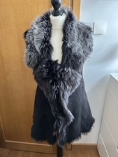Black Toscana Shearing  Gilet