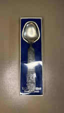 Vintage KONGE TINN Norway Scandinavian Design Handle Decor Pewter Spoon