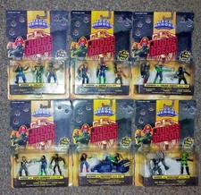 JUDGE DREDD ~ 2000AD ~  Complete Mega Heroes X 6 Sets ~ Action Figures