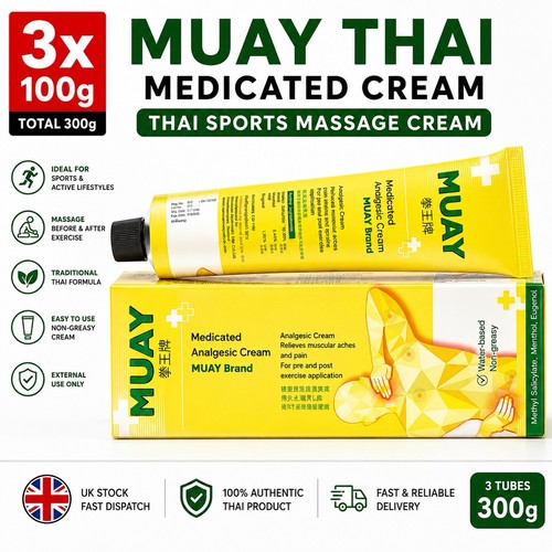 100g muay thai cream muscle - muay,