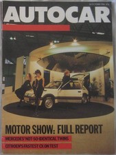 Autocar magazine 24 October